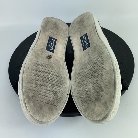 Sperry Top-Sider Seacoast Isle Black Canvas Comfort Shoes Women's Size 9 - Picture 10 of 11